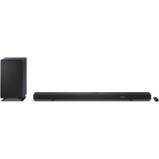 Sharp Soundbar Sharp | 5.1.2 Dolby Atmos/DTS:X Soundbar with Wireless Subwoofer | HT-SBW55121(BK) | 650 W | Bluetooth | Black | Wireless connection