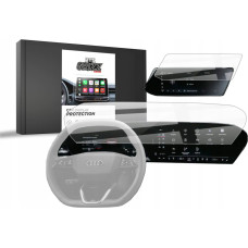 Grizzglass Nawigacja GPS GrizzGlass Folia ceramiczna CarDisplay Protection do Audi A6 e-tron 14,5'' (2025) [2w1]
