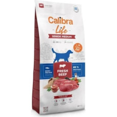 Calibra DOG life senior medium fresh beef 12kg