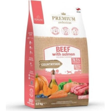 Pokusa Premium Selection wołowina z łososiem 12kg