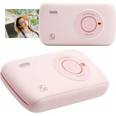 Stabilus Drukarka Bluetooth Natychmiastowy Druk Zdjęć 300dpi + Wkłady / Hanin Cp2100 / R&oacute;żowy