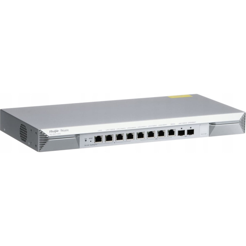 Ruijie Reyee RG-EG710XS | Router, VPN, 10 port&oacute;w, 1x2,5GE WAN, 6xLAN, 3x2,5GE LAN/WAN, 2xSFP+, Cloud, Rack