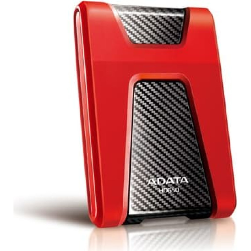Adata DashDrive Durable HD650 1TB 2.5'' USB3.0 Red