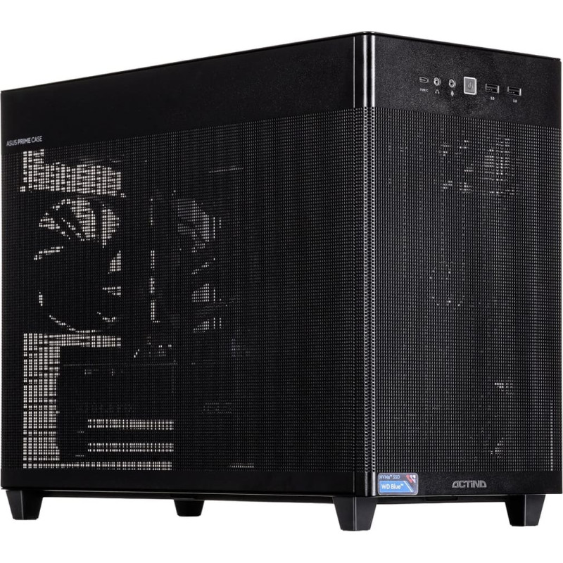 Actina 5901443430643 PC AMD Ryzen&trade; 7 7800X3D 32 GB DDR5-SDRAM 1 TB SSD NVIDIA GeForce RTX 5070 Ti Mini Tower Black
