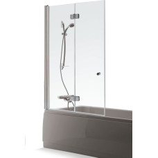 Baltijos Brasta Bathroom wall Berta 90x150 cm transparent glass