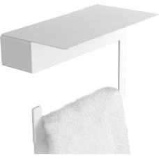 Kapitan Towel rail with shelf NEO 82 24 66, matt white