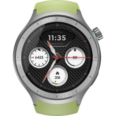 Motorola Moto Watch 3,63 cm (1.43") OLED 47 mm Skaitmeninis Lietimui jautrus ekranas Sidabras GPS (palydovinis)