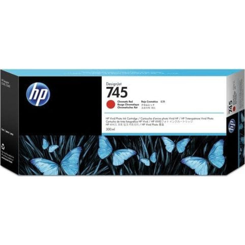 HP Tusz HP Wkład atramentowy Ink/745 (Chromatic Red)