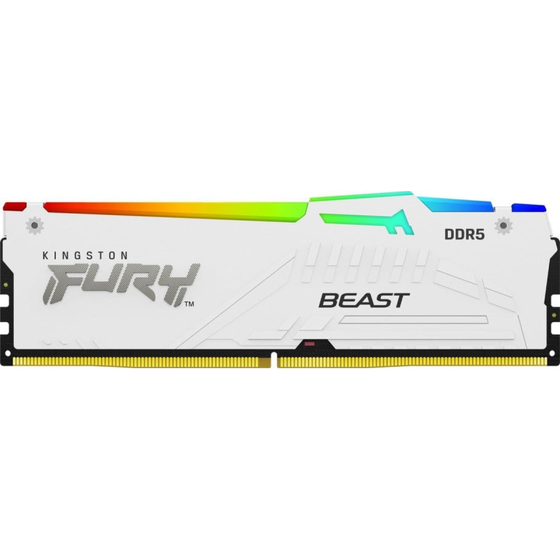 Kingston Fury Pamięć Kingston Fury Beast RGB, DDR5, 16 GB, 6400MHz, CL32 (KF564C32BWEA-16)