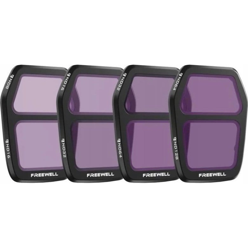 Freewell Set of 4 Split ND Freewell filters for DJI Air 3S