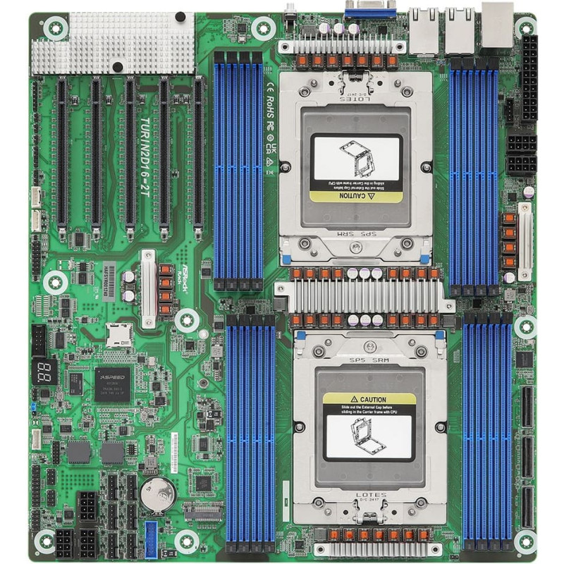 Asrock TURIN2D16-2T motherboard Socket SP5 EEB
