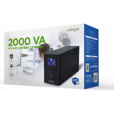 Energenie UPS with USB and LCD display EG-UPS-035 2000 VA