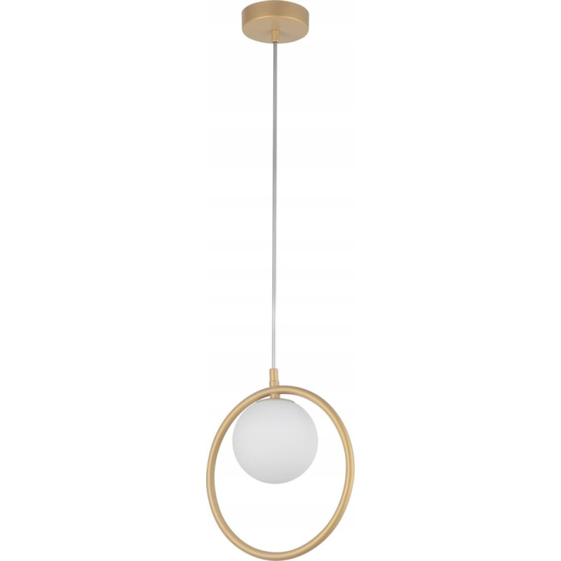 Noname Lampa wisząca Sigma Aqua 33409 lampa wisząca zwis 1x12W G9 złoty beż/biała