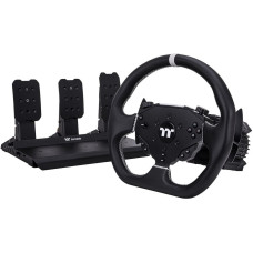 Thermaltake G6 Direct Drive Racing Wheel mit Pedale Bundle(schwarz)