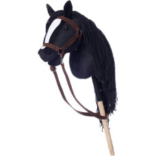 Tootiny Horse on a stick HOPPIHORSE Hobby Horse A3 black