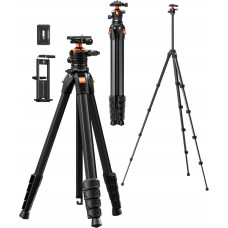 KF Statyw Kf Statyw Foto Video 187cm 10kg Arca-swiss Głowica 3d K&f Do Telefonu Tabletu Aparatu / Kf09.171