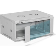 A-Lan ALANTEC 19" 4U 600x450 wall-mounted cabinet, grey