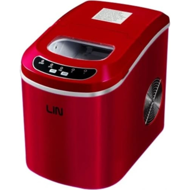 LIN Portable ice cube maker LIN ICE PRO-R12 red