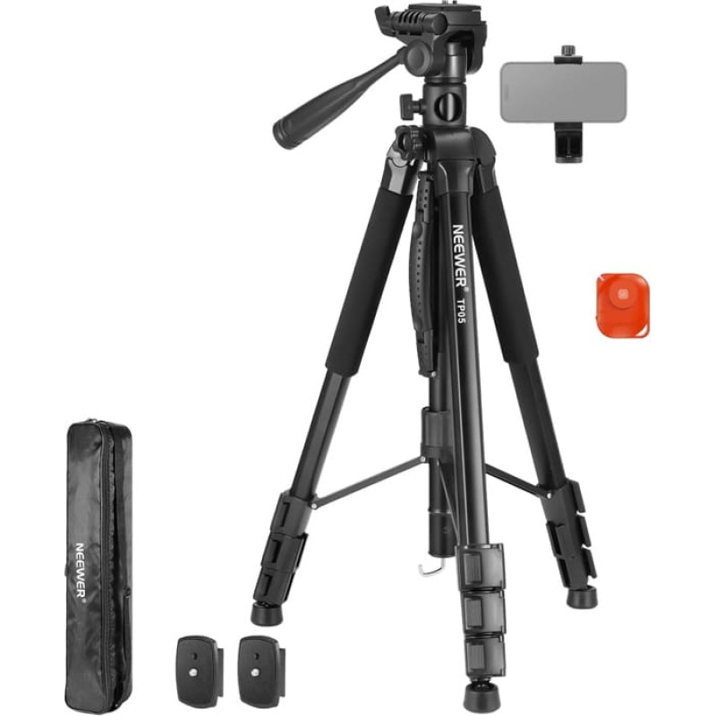 Neewer TP05 Lightweight Aluminum Camera Tripod (Monopod Option)