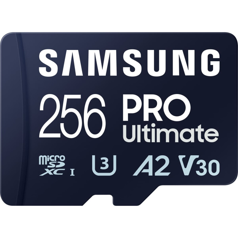 Samsung Karta Samsung Pro Ultimate MicroSDXC 256 GB Class 10 UHS-I/U3 A2 V30 (MB-MY256SA/WW)