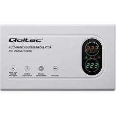 Qoltec Voltage stabilizer AVR 2000VA 1200W toroidal