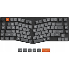 Keychron Klawiatura Keychron Keychron K15 Max (Alice Layout) QMK Wireless Custom Mechanical Keyboard White Backlight / Low Profile Gateron Mechanical / Red