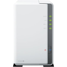 Synology DiskStation DS223J NAS/storage server Desktop Realtek RTD1619B 1 GB DDR4 DiskStation Manager White