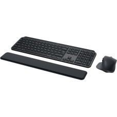 Logitech Master 920-011614 клавиатура Мышь входит в комплектацию Офисная Bluetooth QWERTY Международный американский стандарт Графит