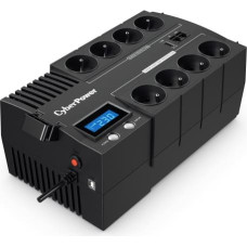 Cyberpower BR1000ELCD-FR nepertraukiamo maitinimo resursai (UPS) &bdquo;Line-Interactive&ldquo; 1 kVA 600 W 8 AC i&scaron;vestis(ys / čių)