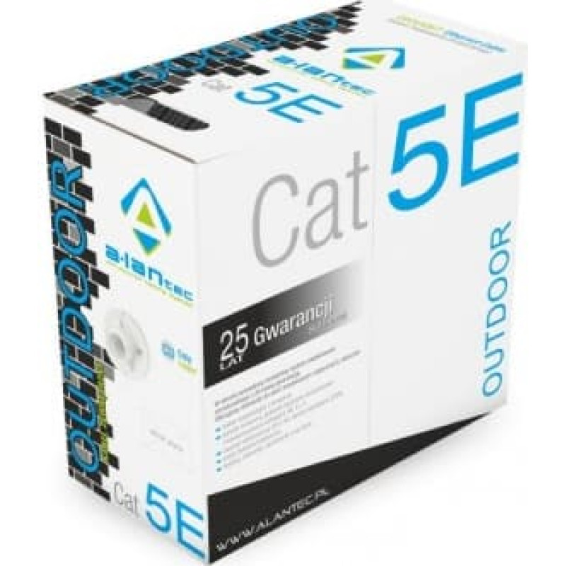 Alantec A-LAN KIU5OUTS305 networking cable Black 305 m Cat5e U/UTP (UTP)