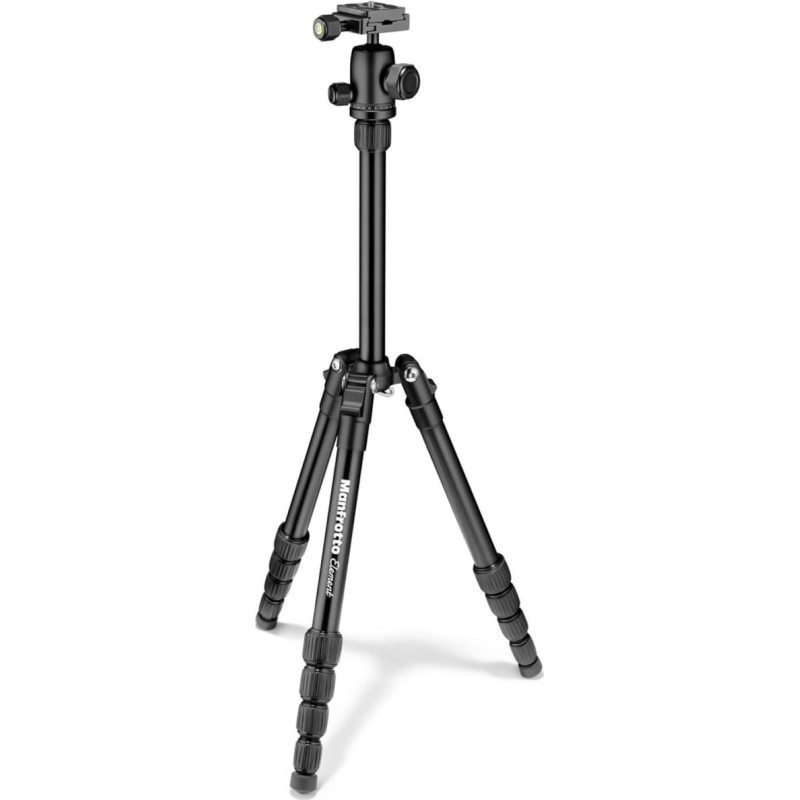 Manfrotto tripod Element Traveller Small MKELES5BK-BH, black