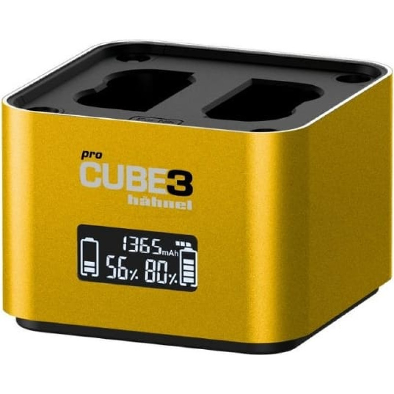 H&auml;hnel laadija ProCube 3 Twin Nikon
