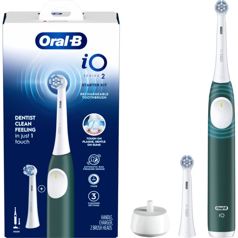 Oral-B 615204 electric toothbrush Adult Vibrating toothbrush Green
