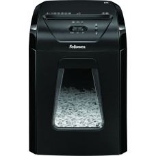 Fellowes Powershred 12C измельчитель бумаги Перекрестная резка 22,5 cm Черный