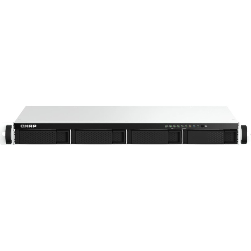 Qnap TS-464eU NAS Stovas (1U) &bdquo;Intel&reg; Celeron&reg;&ldquo; N5095 8 GB DDR4 0 TB QNAP Turbo System Aliuminis, Juoda