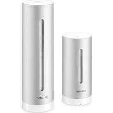 Netatmo NWS01-EC skaitmeninė oro stotelė Aliuminis Baterijos / USB &bdquo;Wi-Fi&ldquo;