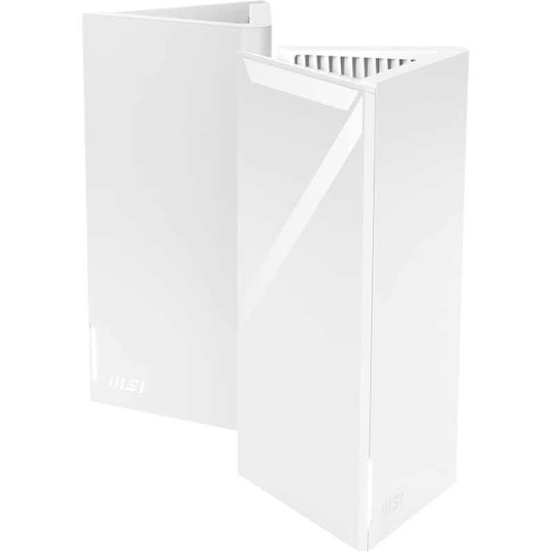 MSI Roamii BE Lite Mesh System 2-pack Двухдиапазонный (2,4Ггц/5Ггц) Wi-Fi 7 (802.11be) Белый 3 Внутренний