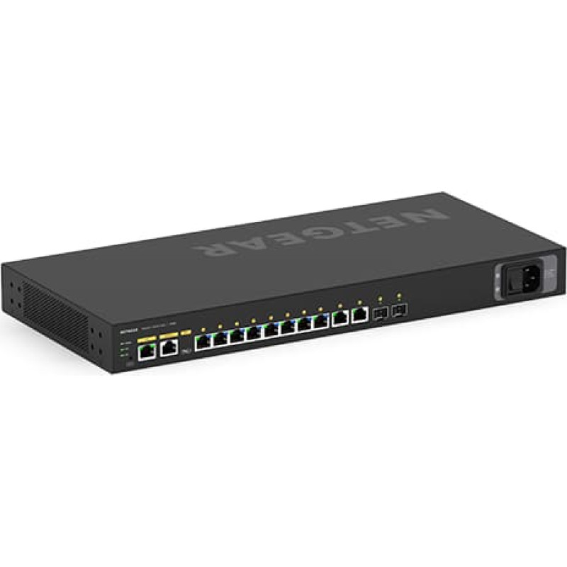 Netgear M4250-10G2F Juhitav L2/L3 Gigabit Ethernet (10/100/1000) Power over Ethernet tugi 1U Must