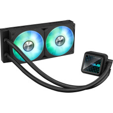Asus Prime LC 240 ARGB Arvuti korpus K&otilde;ik-&uuml;hes vedelikujahuti 12 cm Must