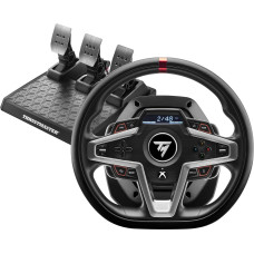 Thrustmaster T248 Черный USB Рулевое колесо+педали Аналоговый/цифровой ПК, PlayStation 4, PlayStation 5