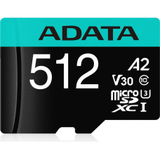Adata Premier Pro 512 GB MicroSDXC Klasės 10