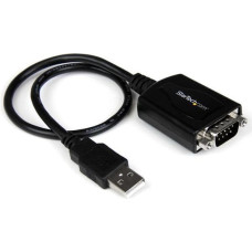 Startech Kabel USB StarTech USB-A - DB-9 0.4 m Czarny (ICUSB2321X)
