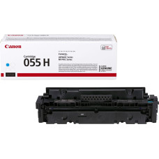 Canon 055H тонерный картридж 1 шт Подлинный Голубой