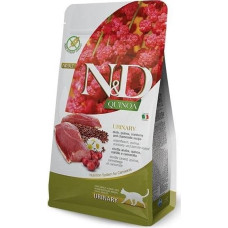 Farmina N&D CAT QUINOA URINARY DUCK - with duck, quinoa, żurawiną i rumiankiem - sucha karma dla kota - 5kg