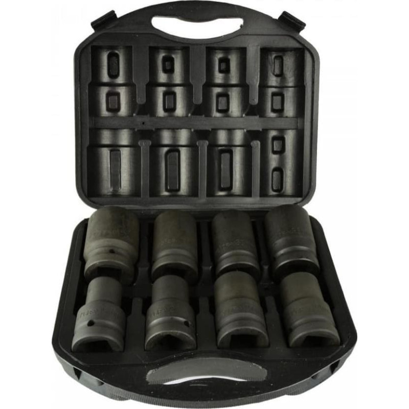 Geko Zestaw narzędzi Geko KPL. NASADEK UDAROWYCH 1'' DO KLUCZA PRZEKŁ. 8EL/19-41MM (5) G10074 GEKO