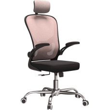 Topeshop Krzesło biurowe Topeshop Dory R&oacute;żowe