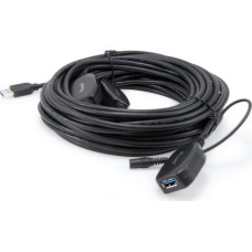 Equip Kabel USB Equip USB-A - USB-A 15 m Czarny (133348)