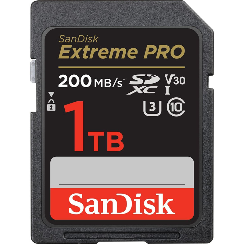 Sandisk Karta SanDisk Extreme PRO SDXC 1 TB Class 10 UHS-I/U3 V30 (SDSDXXD-1T00-GN4IN)