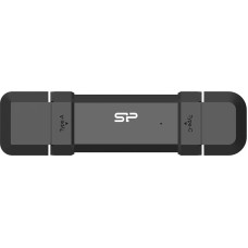 Silicon Power DS72 USB flash drive 500 GB USB Type-A / USB Type-C 3.2 Gen 2 (3.1 Gen 2) Black