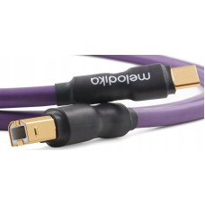 Melodika Kabel USB Melodika USB-C - USB-B 0.5 m Fioletowy (MELO-MDUCB05)